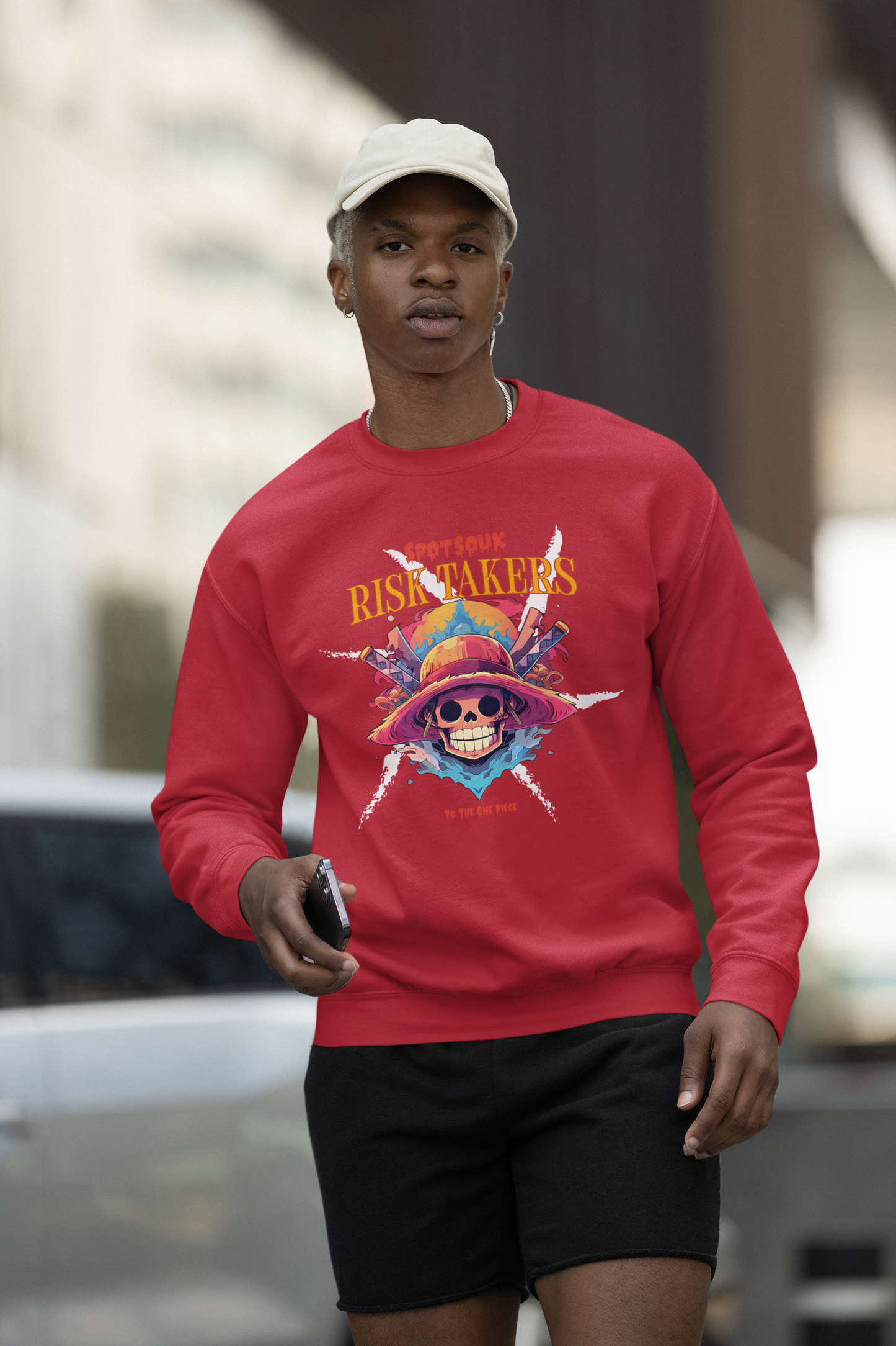 Anime Themed Men's Sweatshirts
