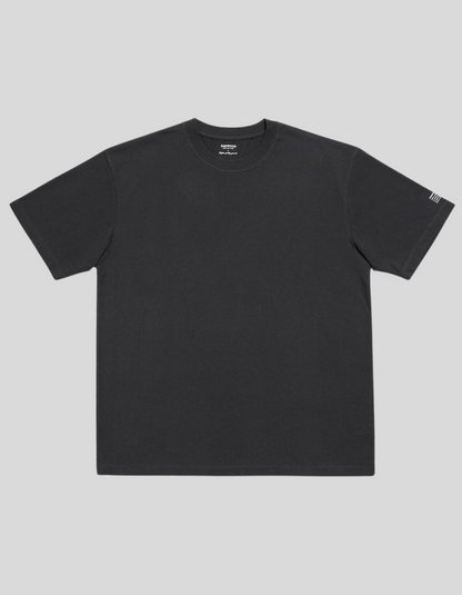 SIMWOOD Men's Charcoal Drop Sleeve 250g T-shirt 100% Cotton