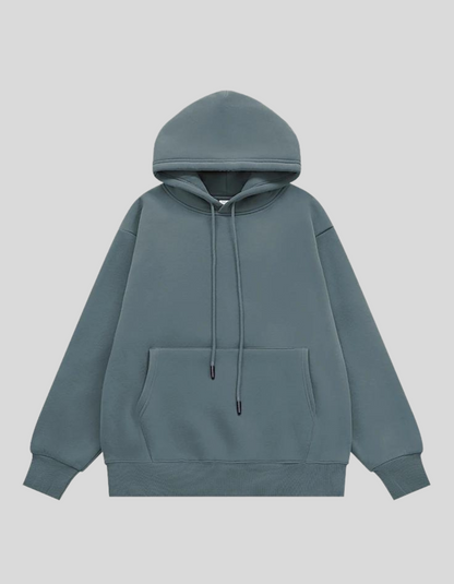 INFLATION 350gsm Thick Velvet Unisex Hoodies | Blue, Green, Grey