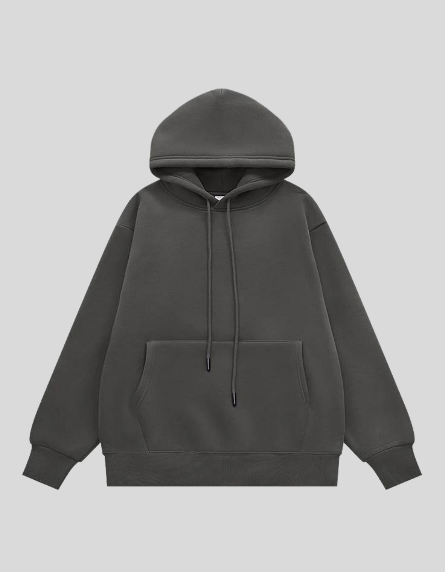 INFLATION 350gsm Thick Velvet Unisex Hoodies | Charcoal, Red
