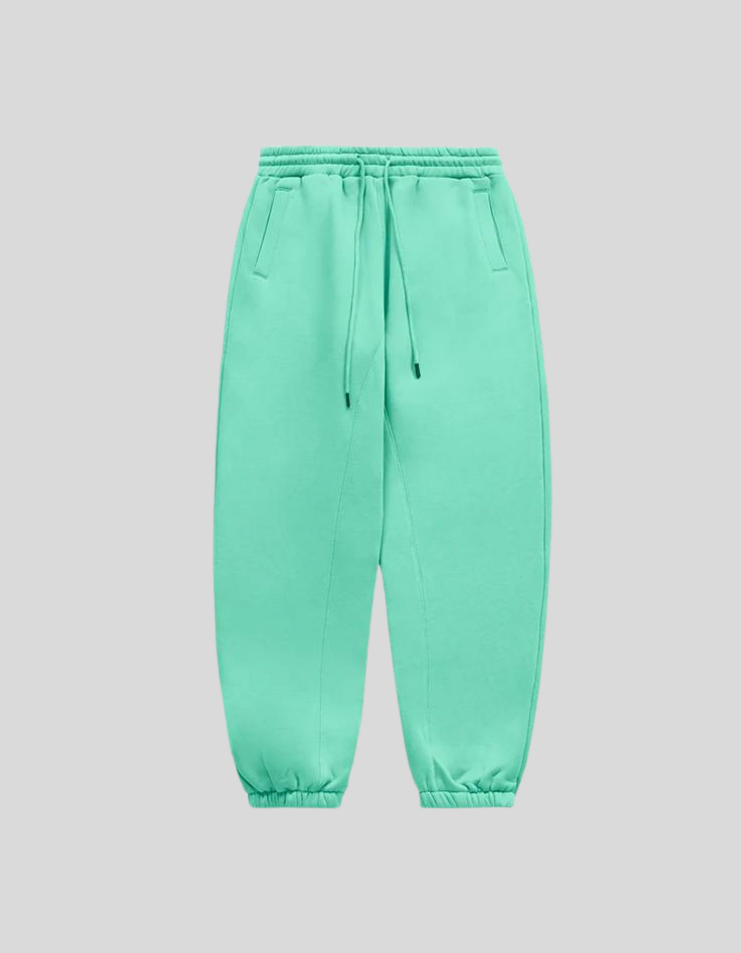 INFLATION 350gsm Thick Velvet Unisex Sweatpants | Pink, Green, Blue