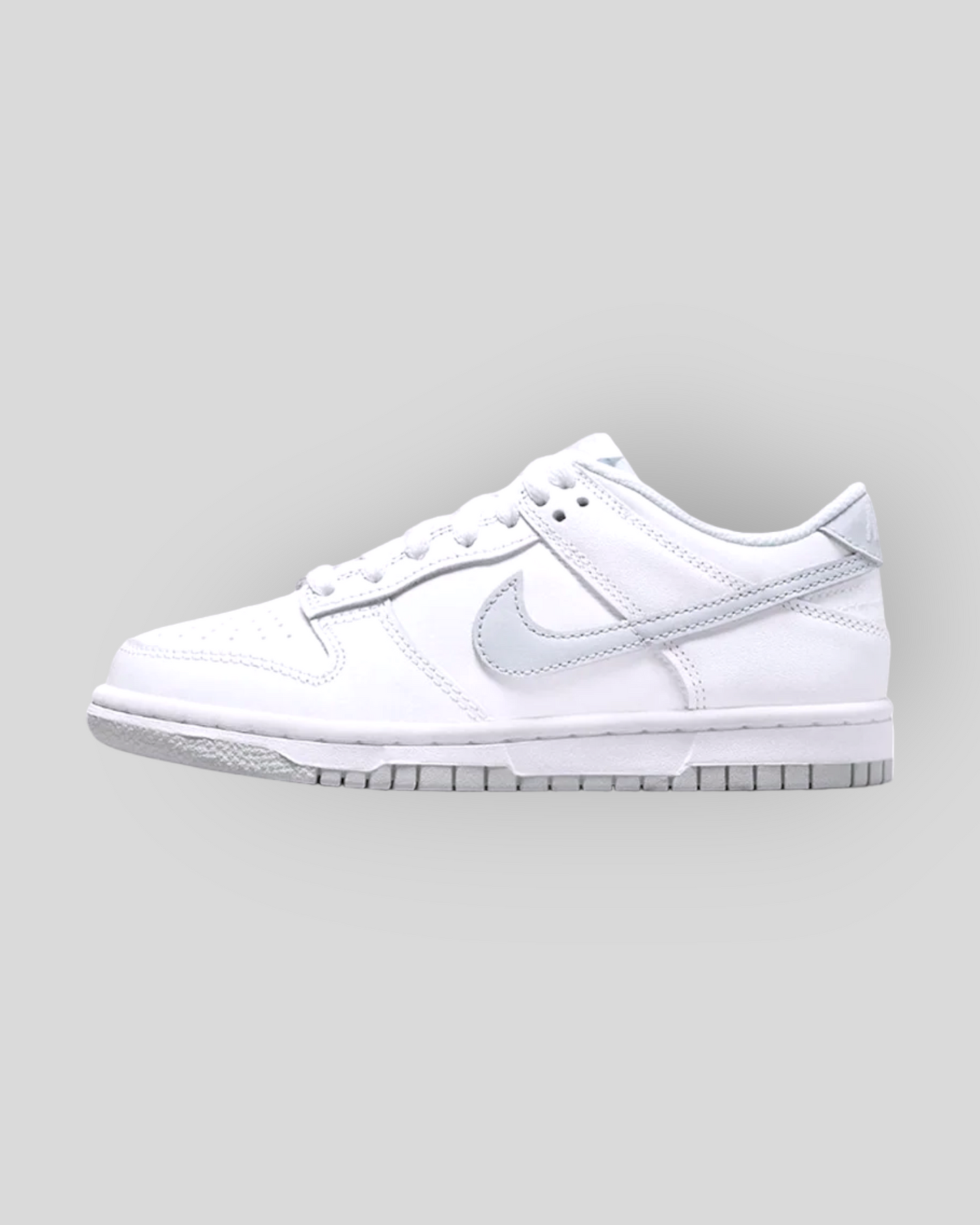 Nike Dunk Low Retro, White Gray, White Shoes