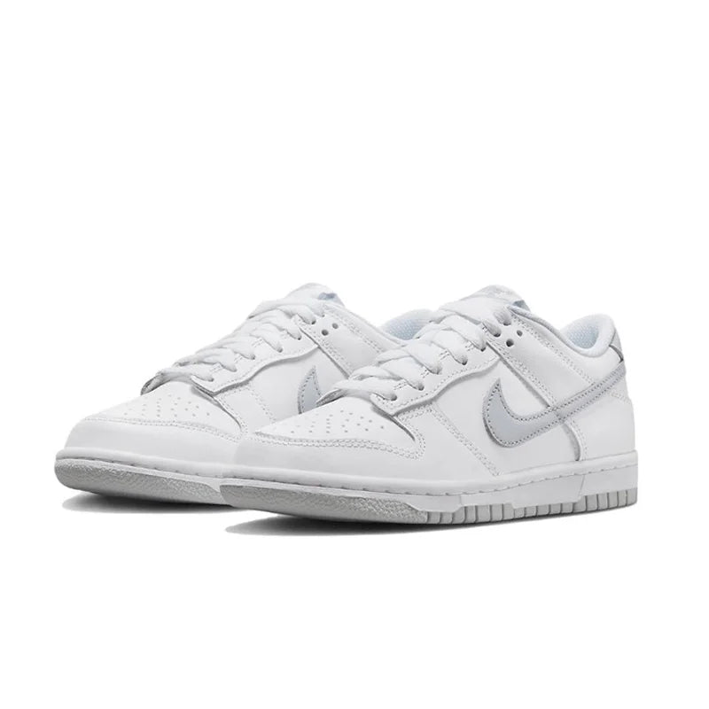 Nike Dunk Low Retro, White Gray, White Shoes