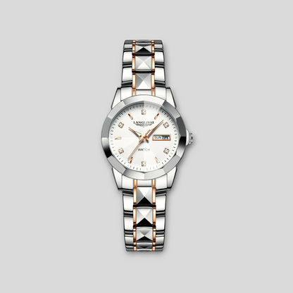 POEDAGAR Exquisite Minimalist Women's Automatic Rose Gold Watches