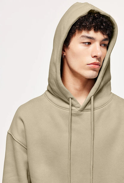 INFLATION 350gsm Thick Velvet Unisex Hoodies | Green, Purple, Oatmeal