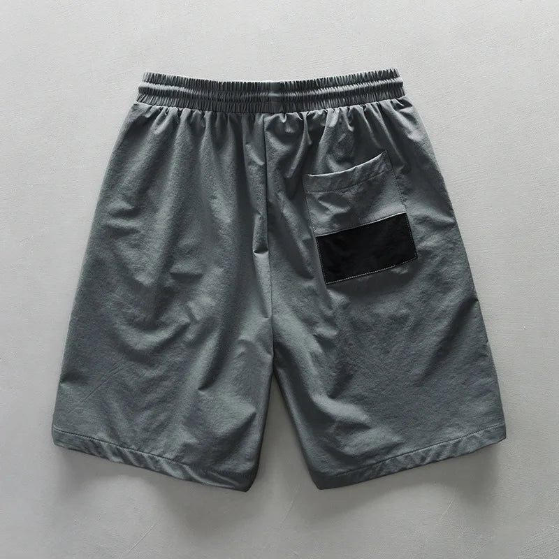 Loose Cargo Casual Shorts - Drawstring Waist, Big Pockets