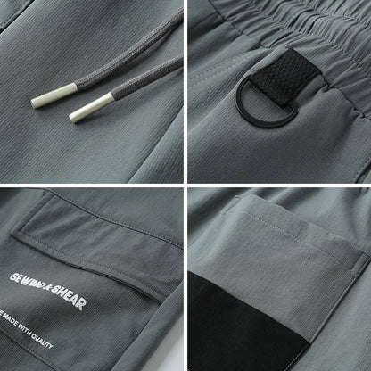 Loose Cargo Casual Shorts - Drawstring Waist, Big Pockets