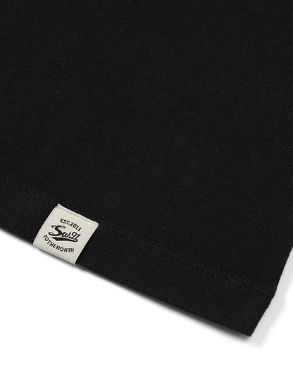 SIMWOOD Men's Long Sleeve White T Shirt 100% Cotton