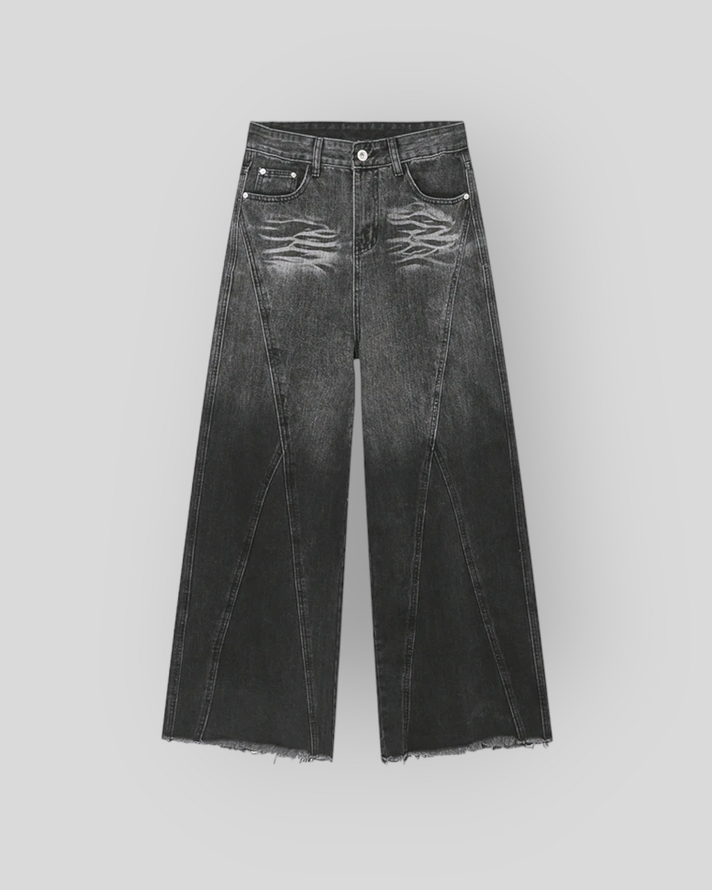 Women's Vintage Streetwear Baggy Denim Jeans, Trousers.