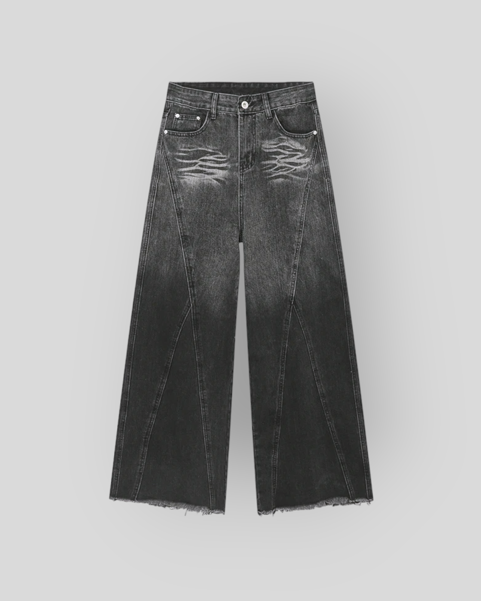 Women's Vintage Streetwear Baggy Denim Jeans, Trousers.