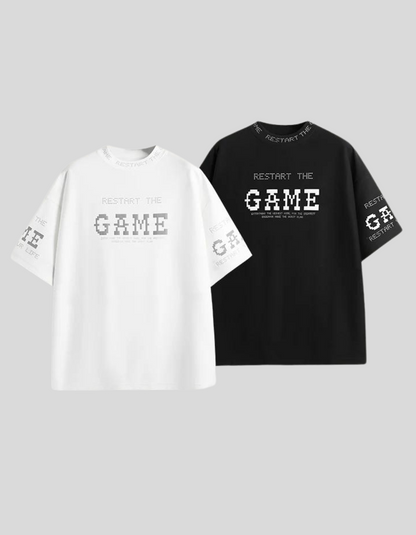 INFLATION Women's Puff Print Oversized T-shirts