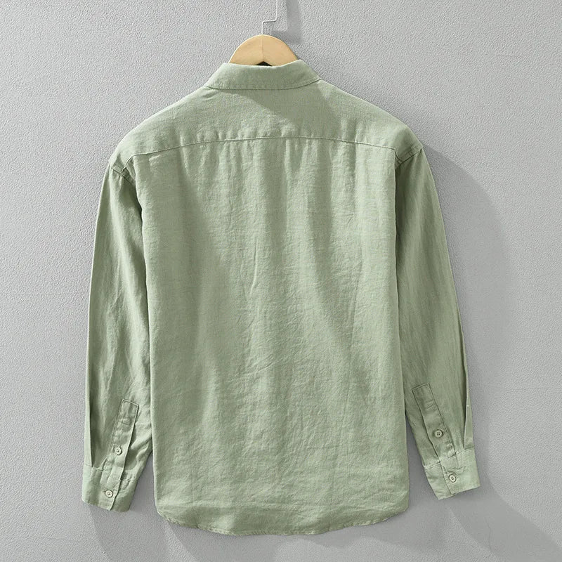 Pure Linen Long Sleeve Shirt