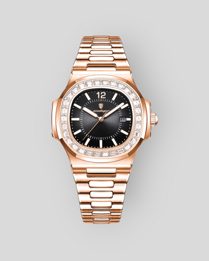 POEDAGAR Men's Patek Philippe Nautilus Diamond Watches