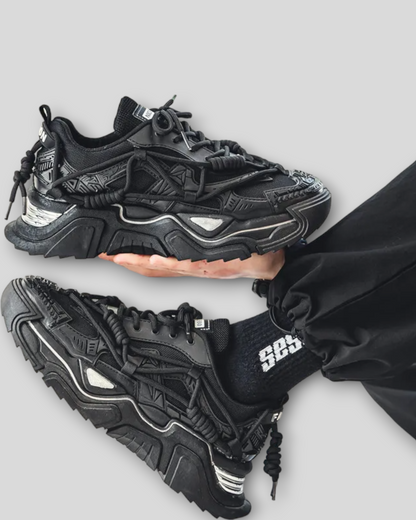 Men's White Chunky Sneakers / Trainers / Shoes