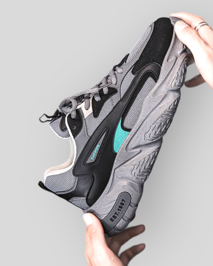 Men's Versatile Chunky Grey Sneakers/ Trainers/ Shoes