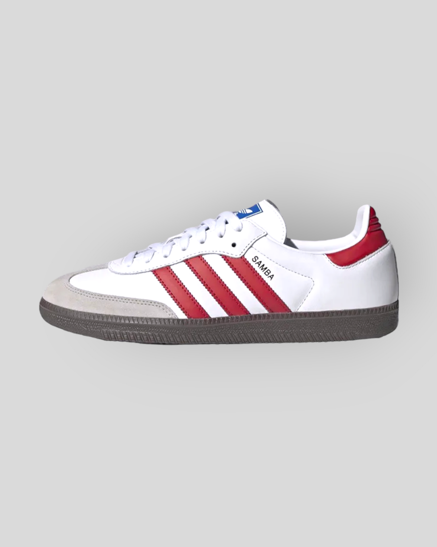 Adidas Samba Originals White-red Shoes.