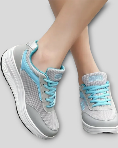 Women's Blue Workout Sneakers/ Trainers/ Shoes