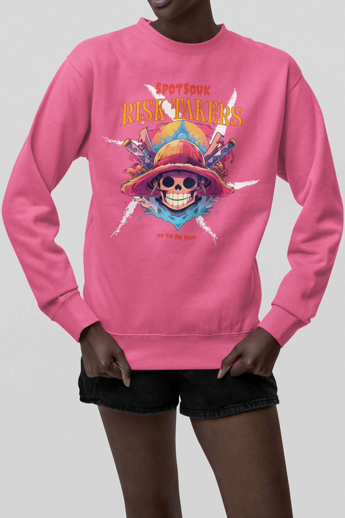 Anime themed Women's Sweatshirts.