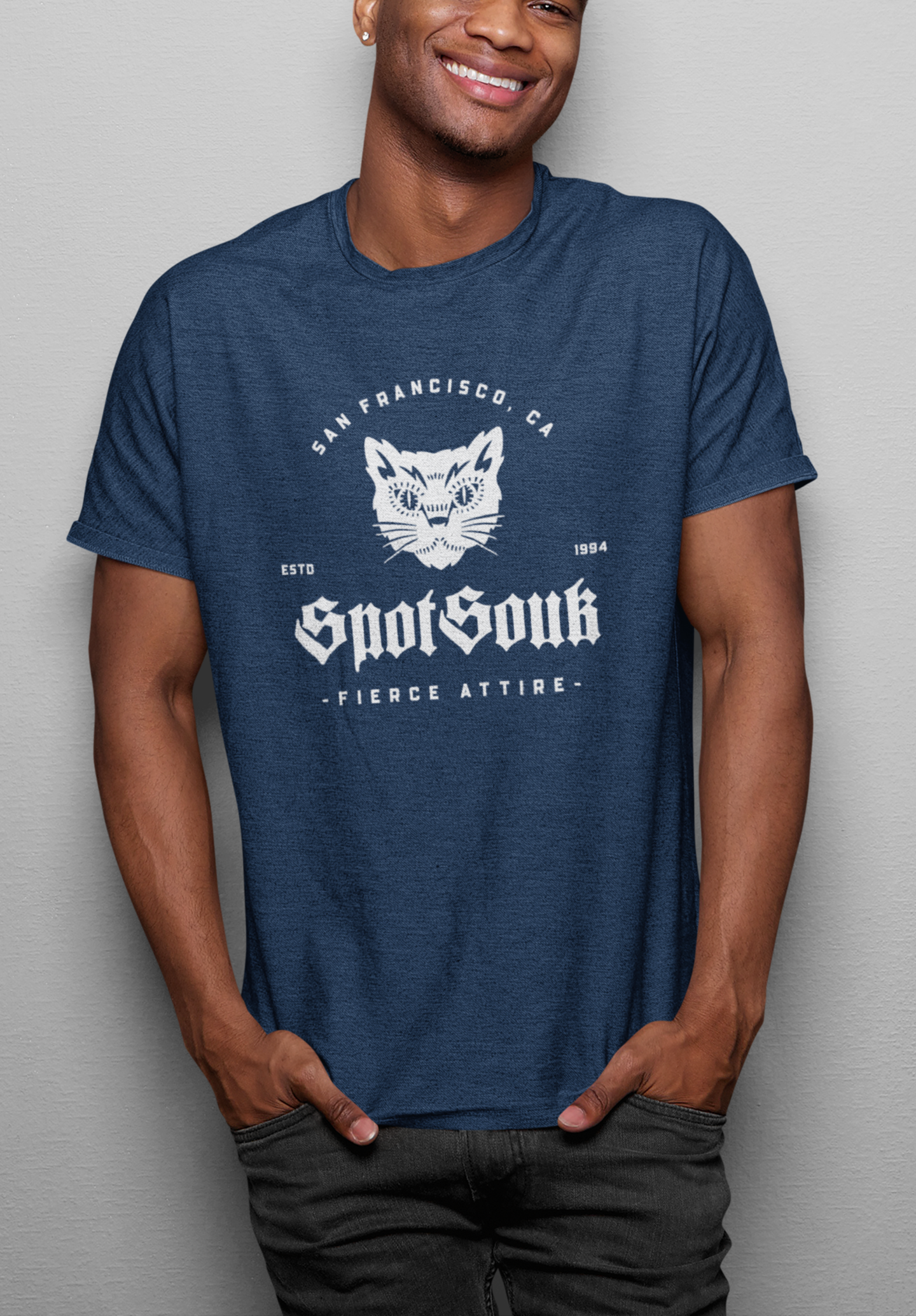 Men's Cat Themed T-Shirts