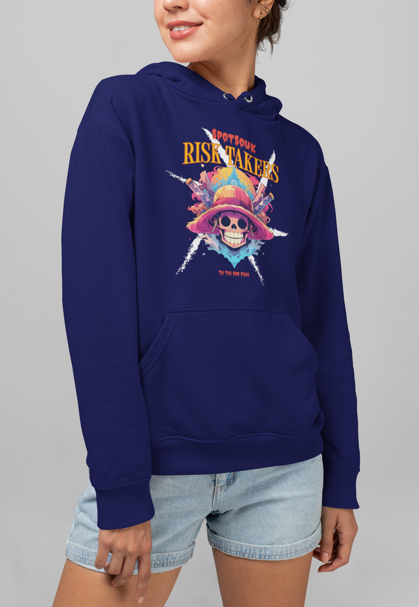 Anime Essential Hoodies for Women