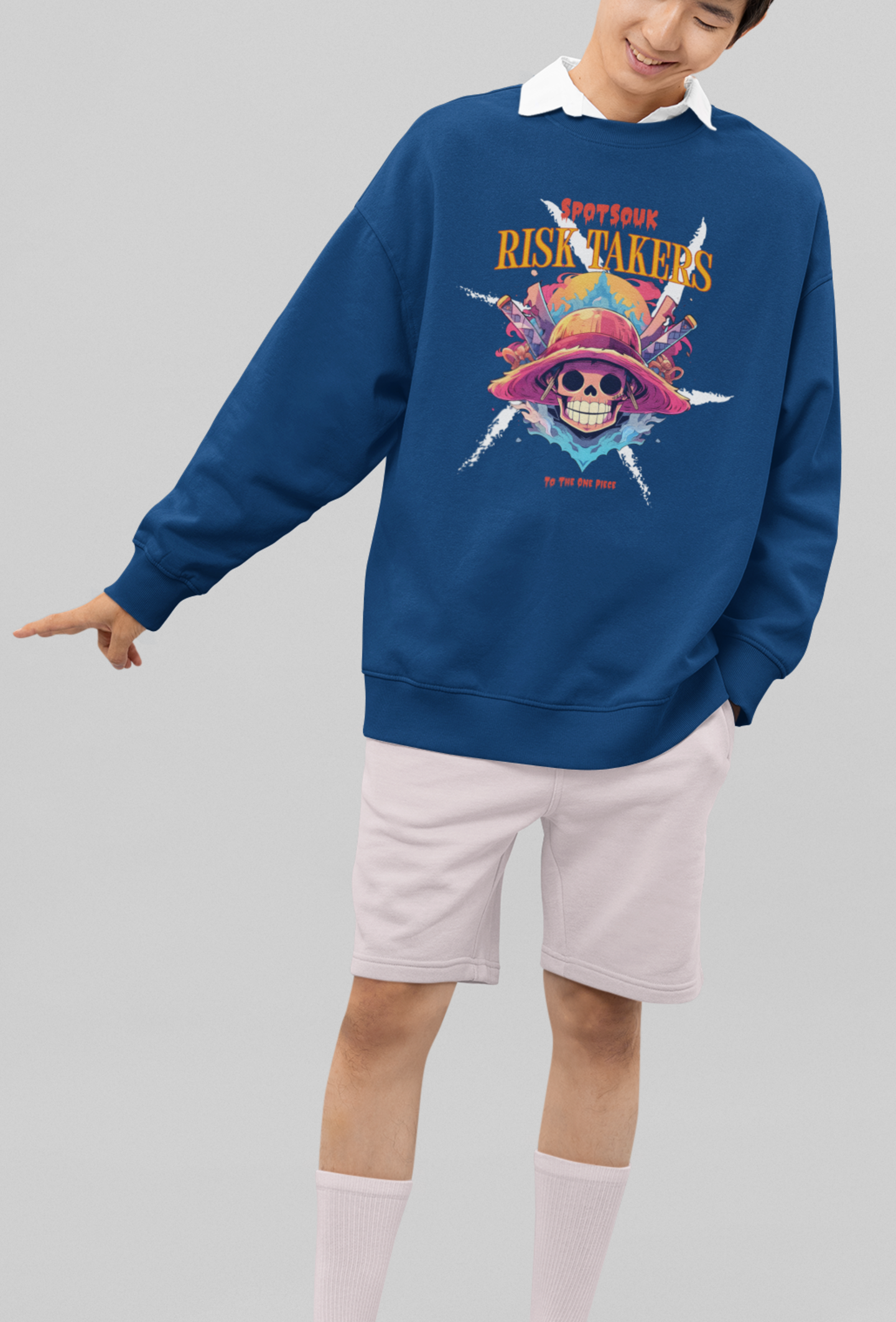 Anime Themed Men's Sweatshirts