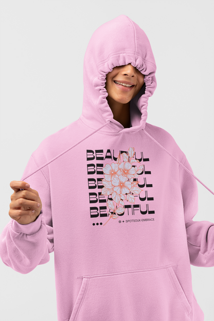 Graphic Flower Hoodies for Women