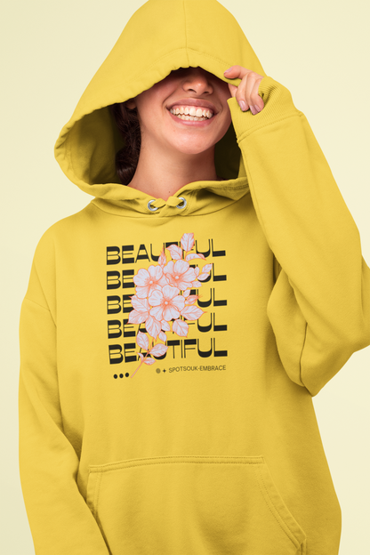 Graphic Flower Hoodies for Women